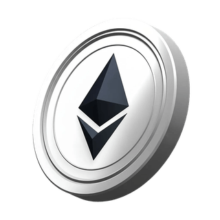 Decorative Binance BNB coin element on the community trust area