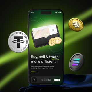 Kestrel Anlode trading platform interface shown on a mobile device