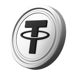 Investor trust-building section with Tether USDT crypto coin